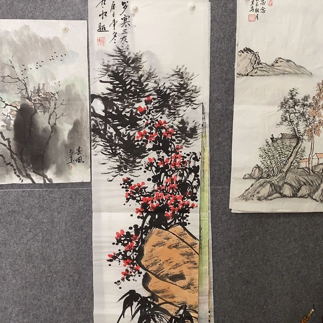 国画纯手写手绘国画作品72