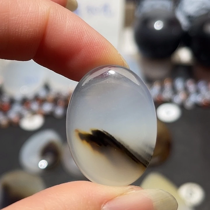 玛瑙/玉髓未镶嵌吊坠(不含链)