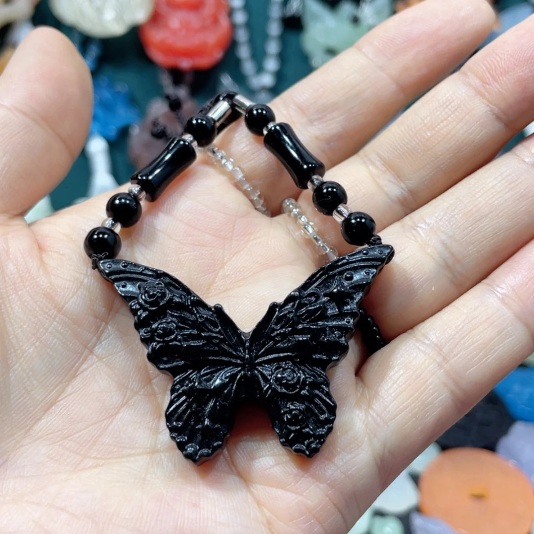 【闪购商品】未镶嵌岫玉颈饰8项链