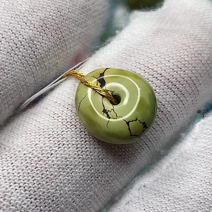 绿松石未镶嵌天然原矿 地大质检