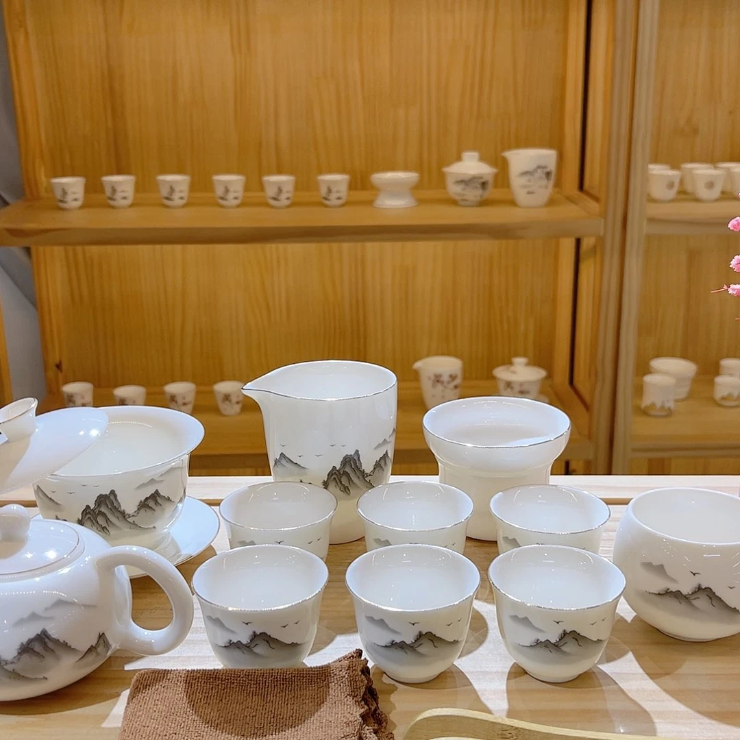 杯羊脂玉瓷羊脂玉瓷