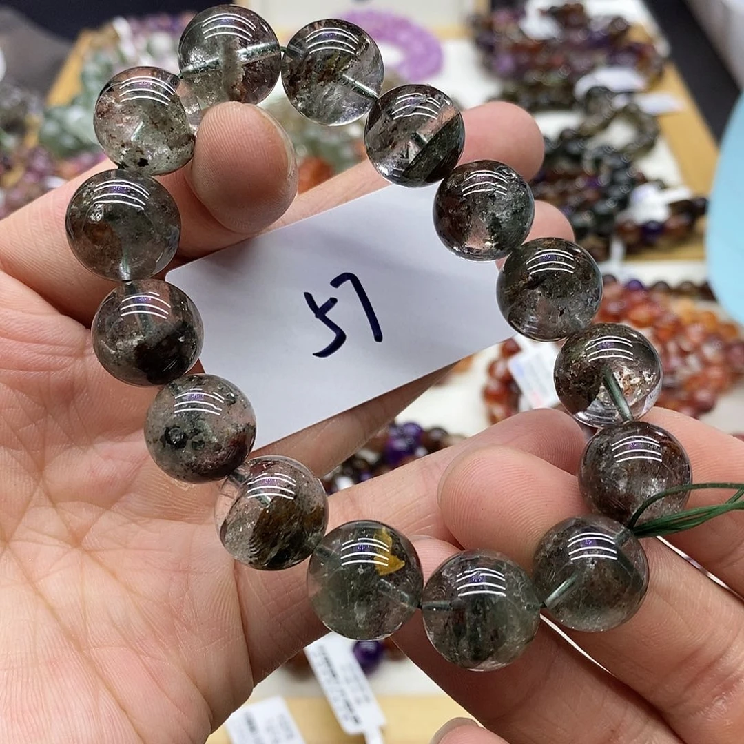 水晶手串未镶嵌天然