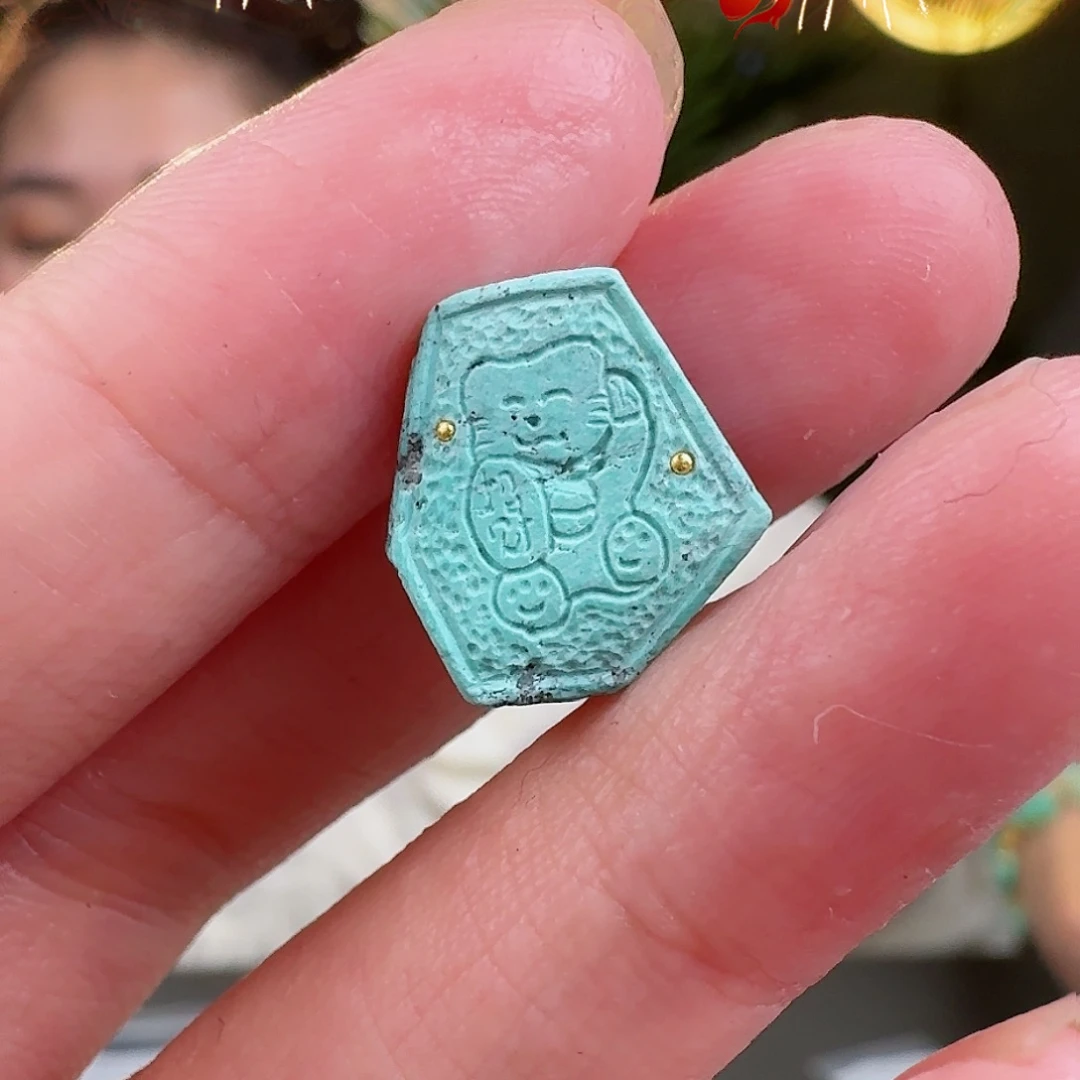 绿松石珠宝奇石未镶嵌