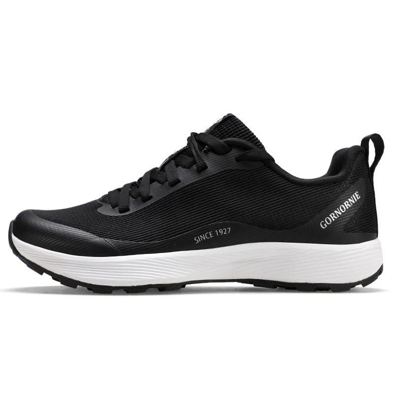 哥罗尼情侣男女运动鞋跑鞋耐磨系带户外登山鞋透气越野专业跑步鞋