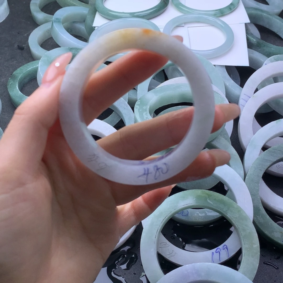 【闪购商品】未镶嵌翡翠手镯定制翡翠