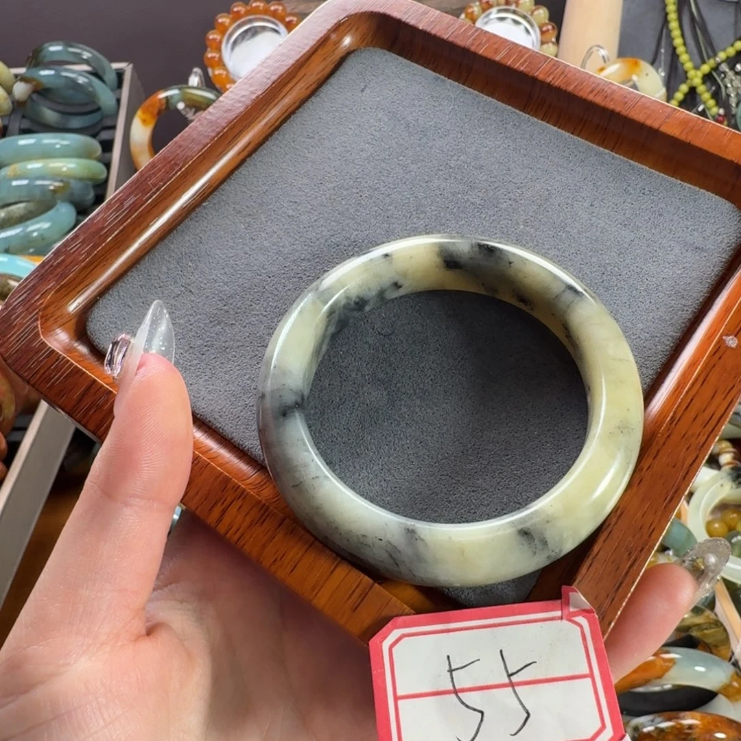 蛇纹石玉合金手镯