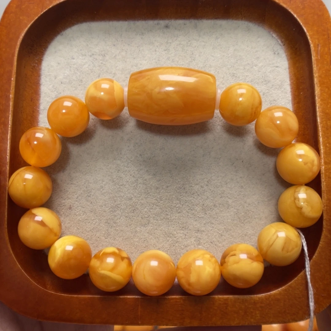 蜜蜡未镶嵌手串蜜蜡
