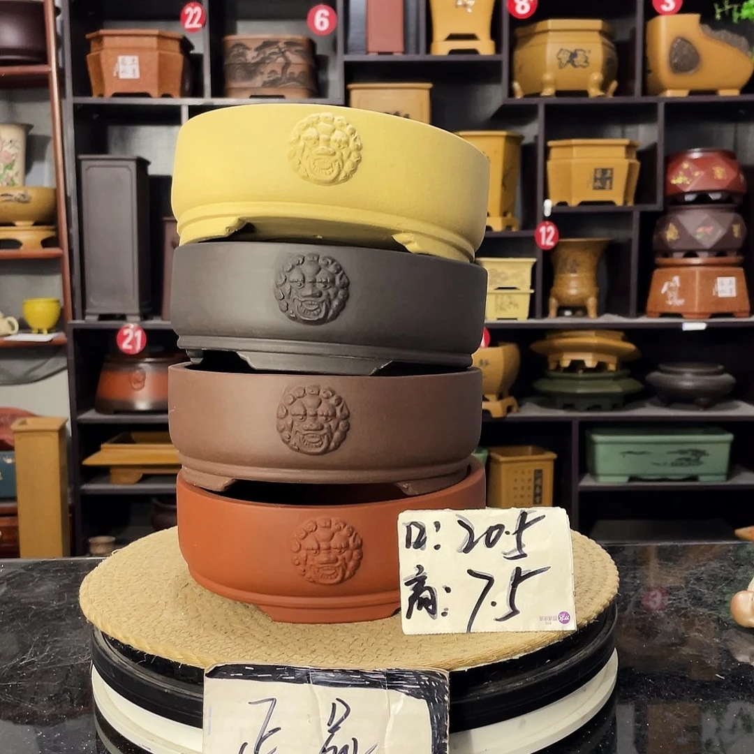 D-盆尚好紫砂花盆