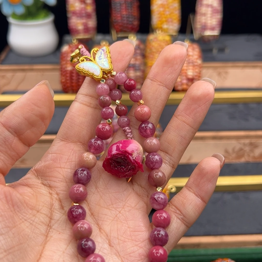 i***啦非金属七彩文玩玉米专拍链接