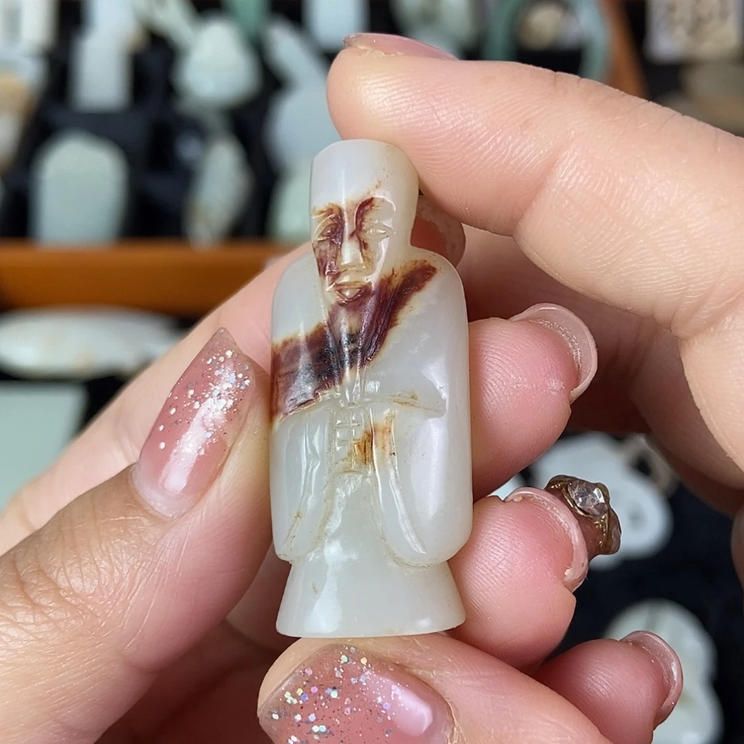 和田玉（糖玉）未镶嵌挂件