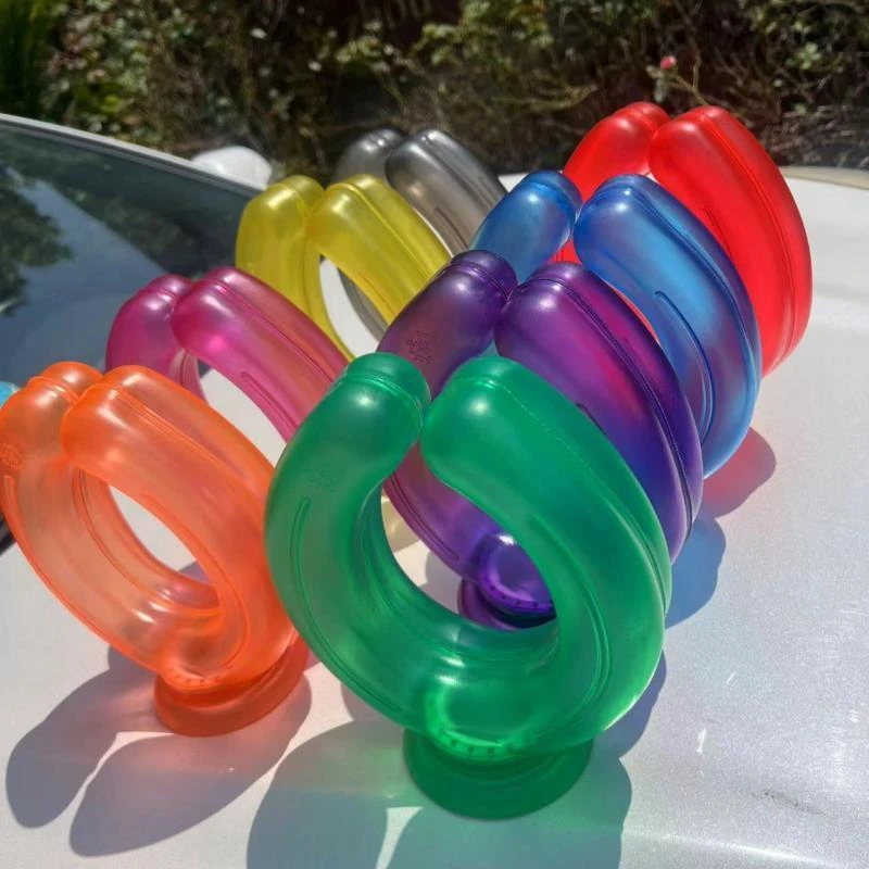 U型挂脖式注水暖水袋颈椎专用U型热水袋热敷脖子降温冷热敷两用