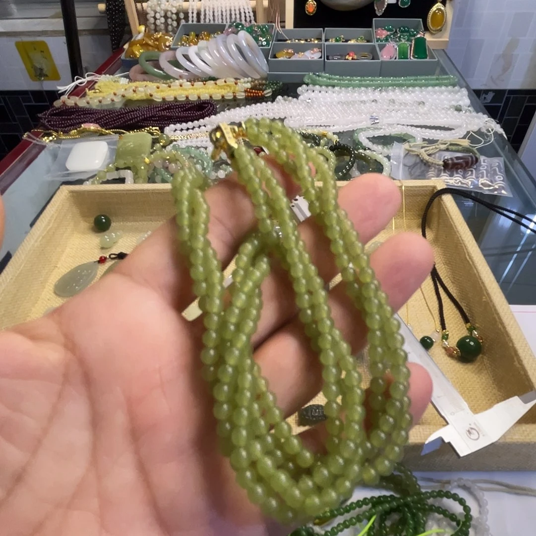 大***特石英质玉未镶嵌颈饰Mhlt ccc