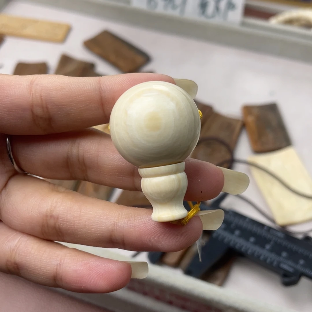 猛犸象牙手串/手链/手镯卡25分体三通