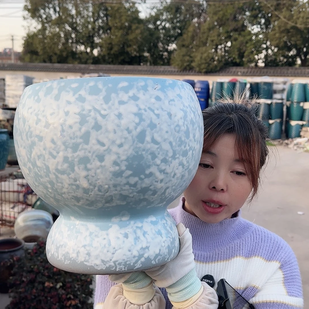 王嫂花盆1209-156高30口26