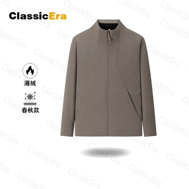 【立体裁剪】秋冬商务休闲男士立领户外轻量化保暖防风防水棉服