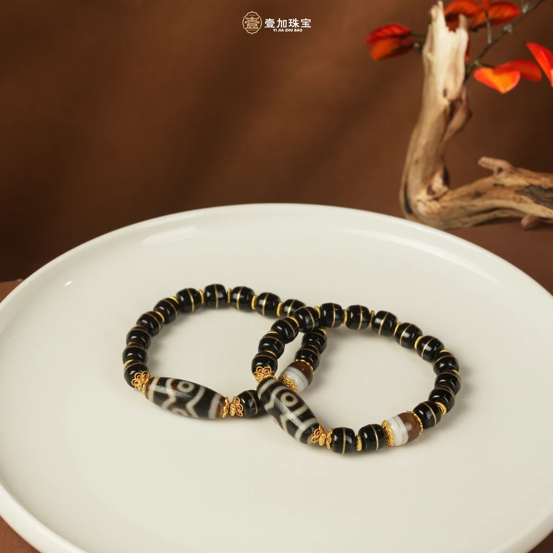 壹加师姐｜手工设计三眼手串多样性发一个6425D