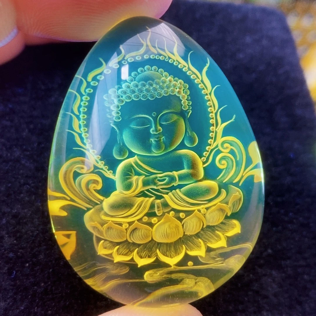 【闪购商品】未镶嵌吊坠(不含链)金珀