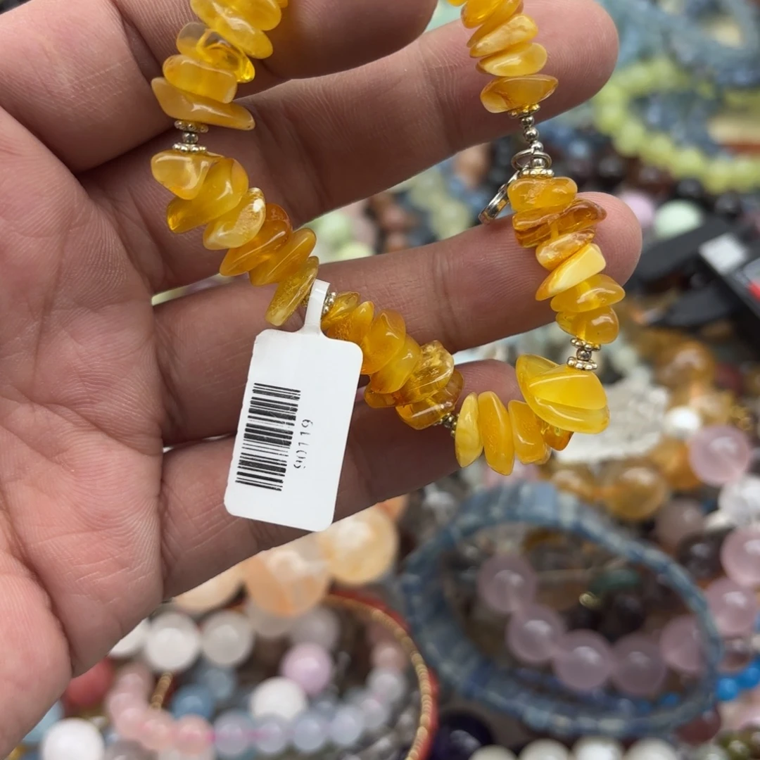 水晶手链银S925镶嵌