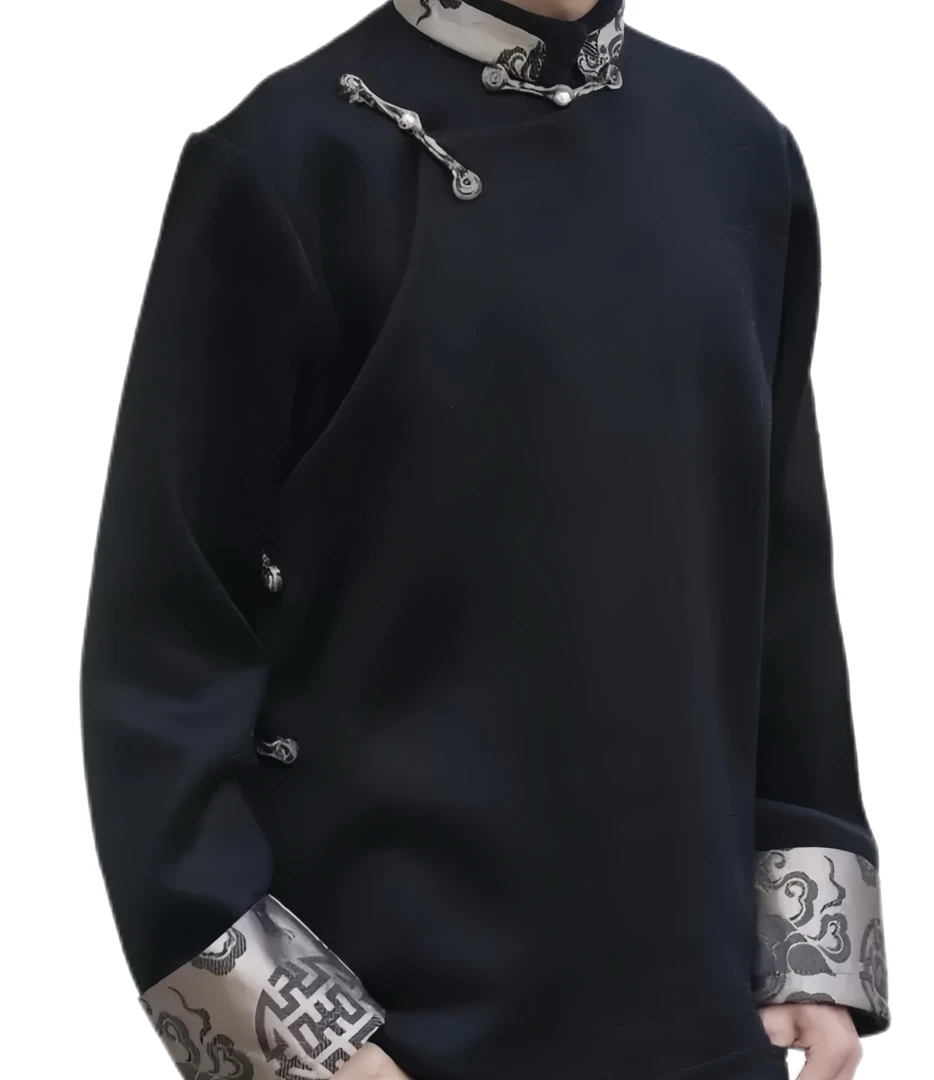 男士春秋民族风藏式上衣