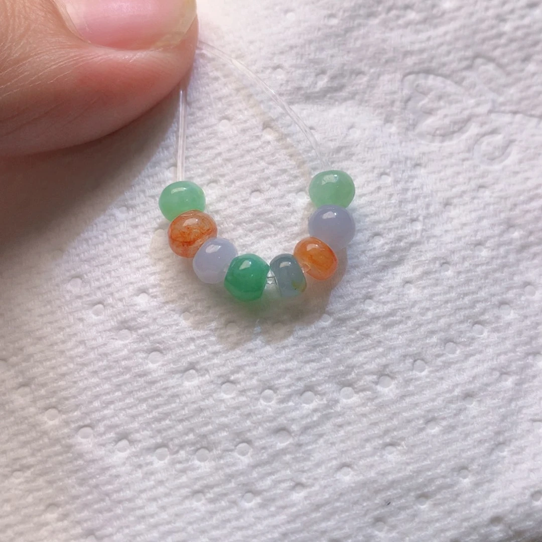 翡翠散珠七彩珠珠29