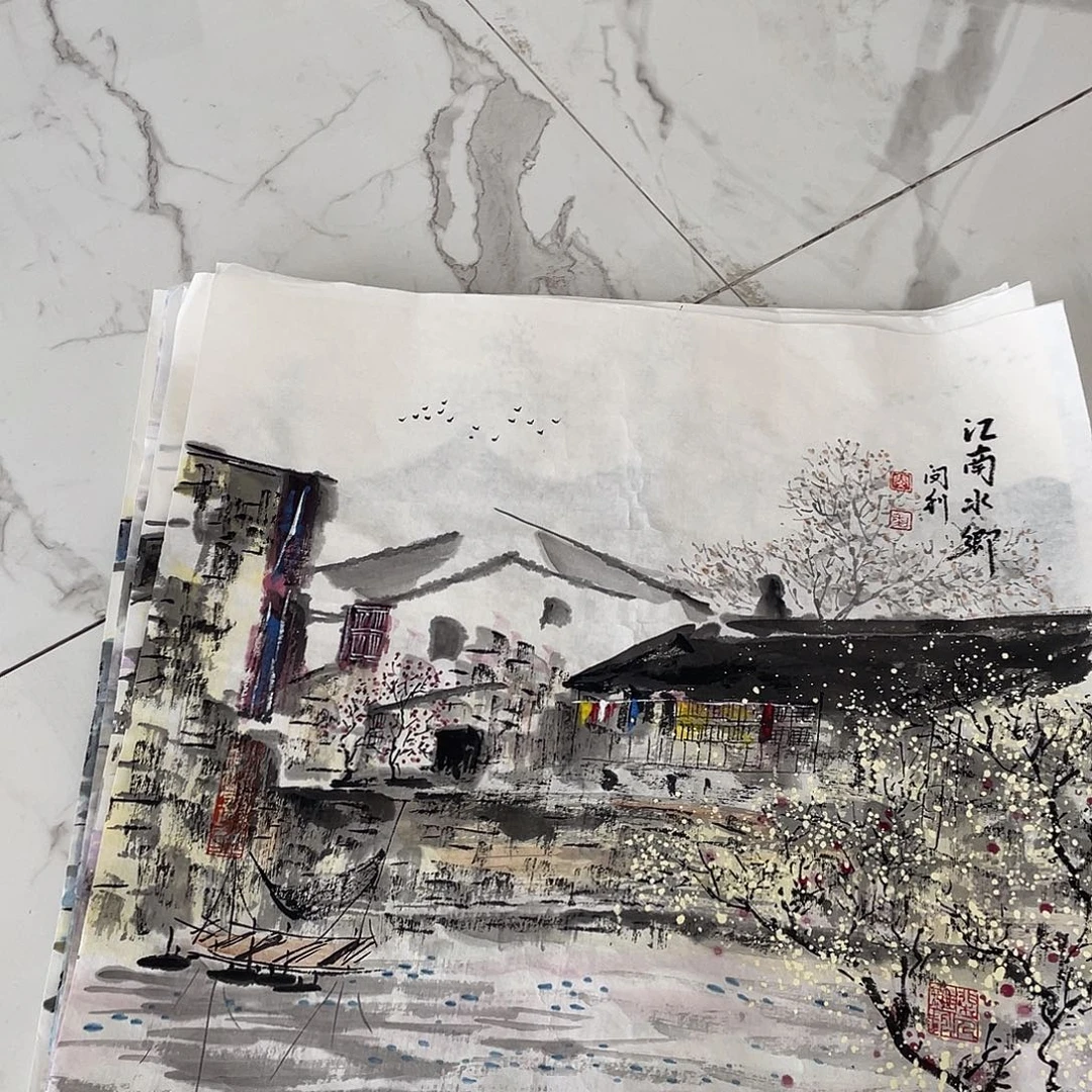 国画闵利国画作品欣赏