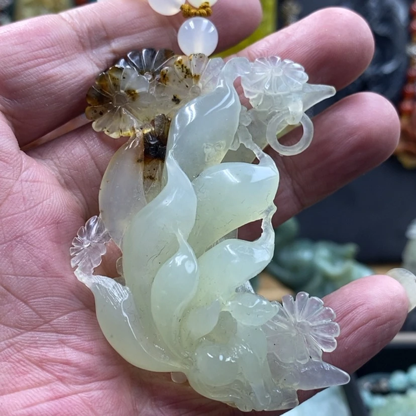 【闪购商品】未镶嵌岫玉吊坠