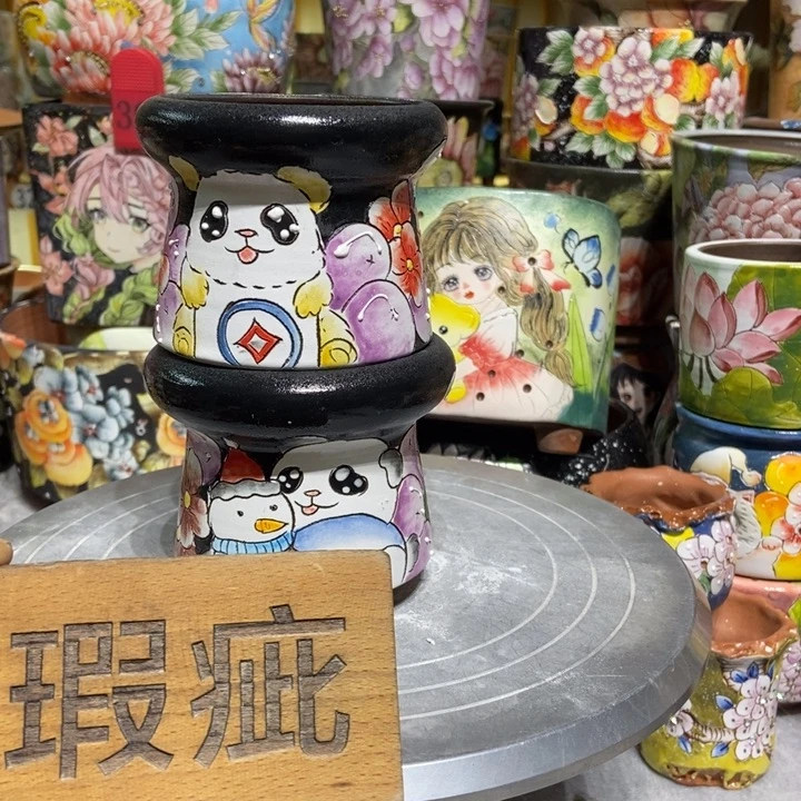 景德镇艺术手绘作品