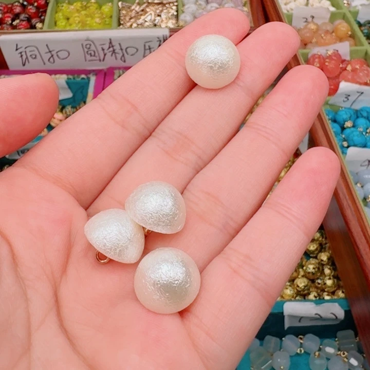 非遗传承铜扣圆珠扣