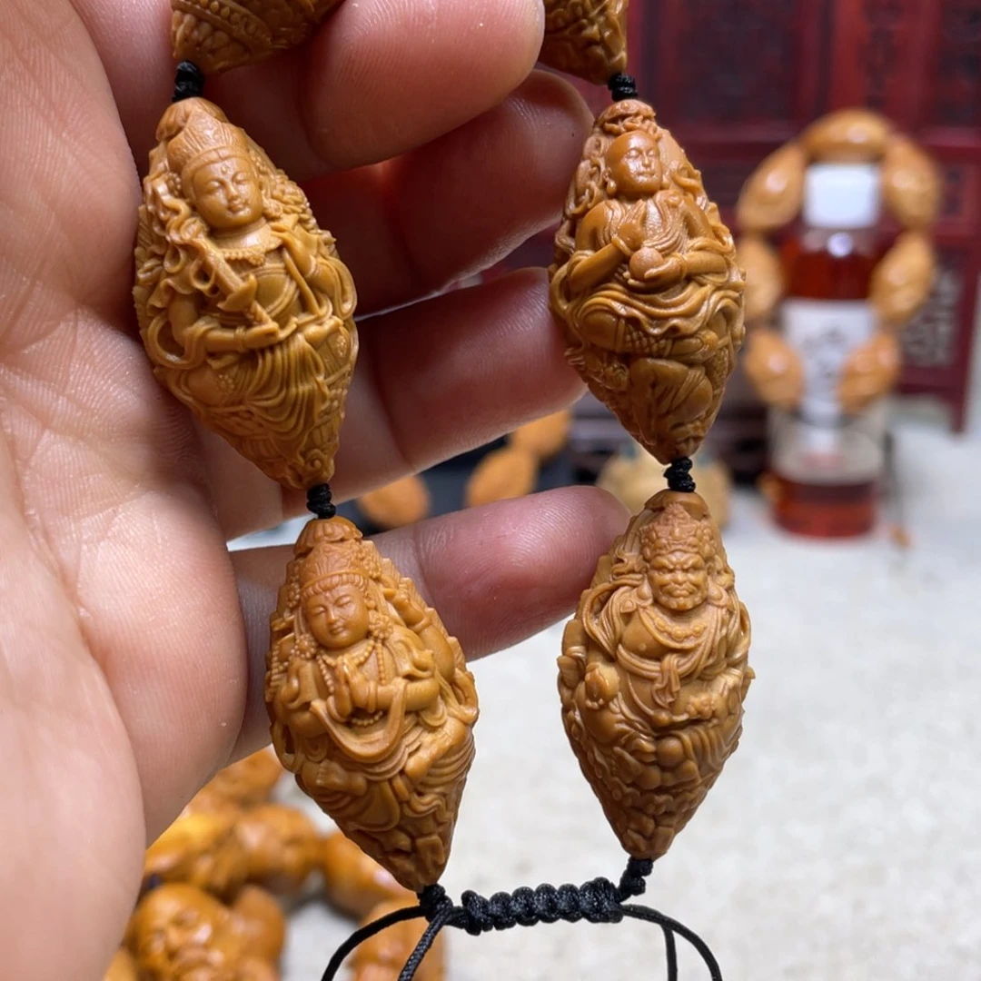 橄榄核吊坠橄榄核雕