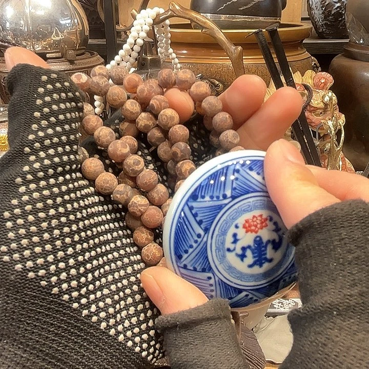 蜜安罐瓷香炉罐茶则