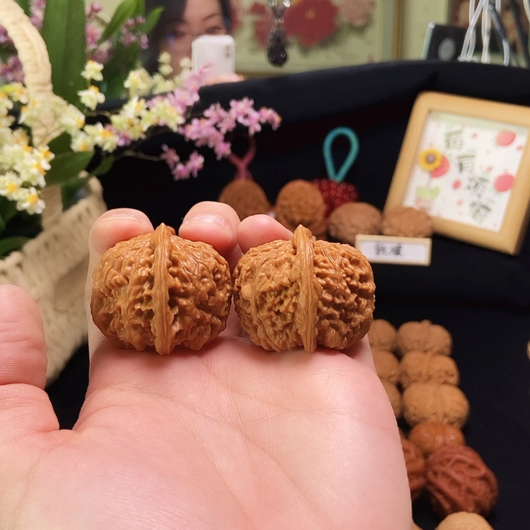 猴头核桃吊坠野生37全品