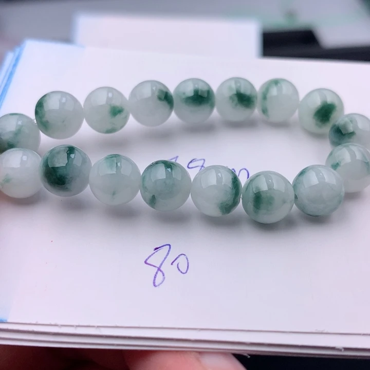 翡翠手链未镶嵌多样性