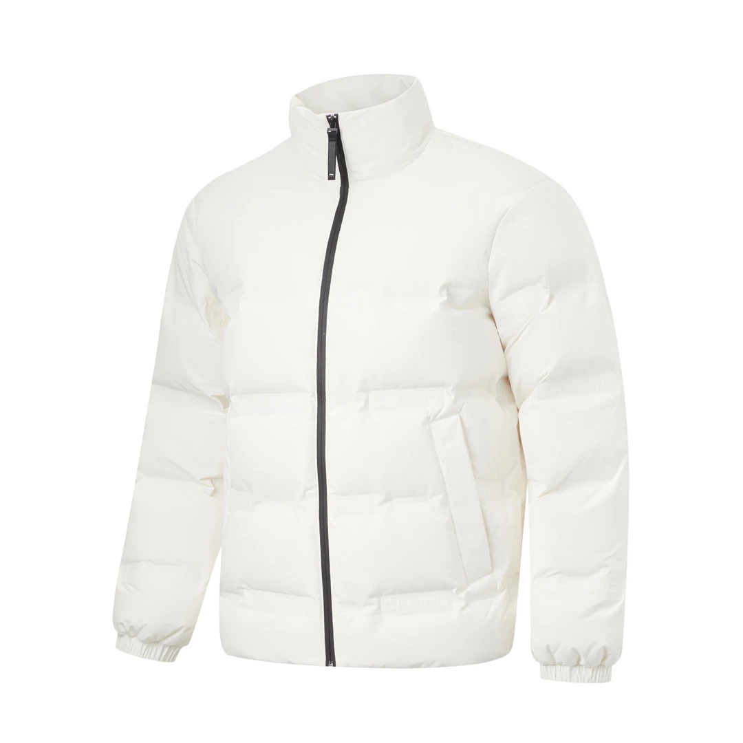 《B品以直播展示为准》李宁健身系列男子防泼水保暖羽绒服 AYMT299