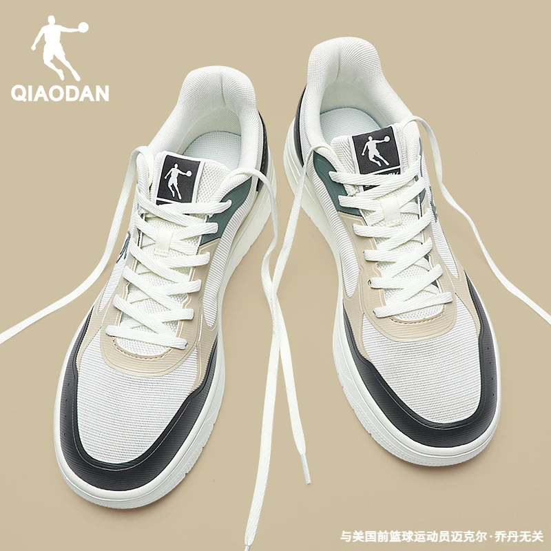 乔丹板鞋男鞋秋季2025新款官方旗舰正品低帮网面透气运动休闲板鞋
