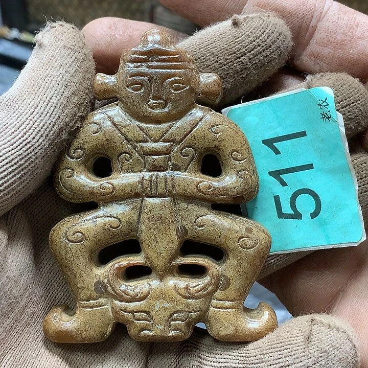 未镶嵌和田玉挂件