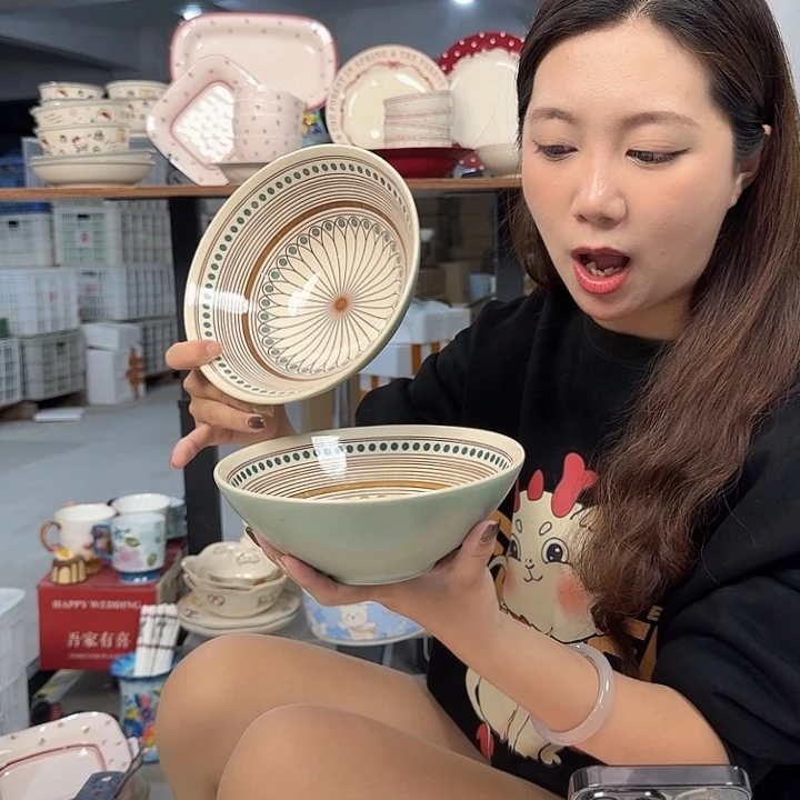 瓷微瑕陶瓷餐具釉下彩