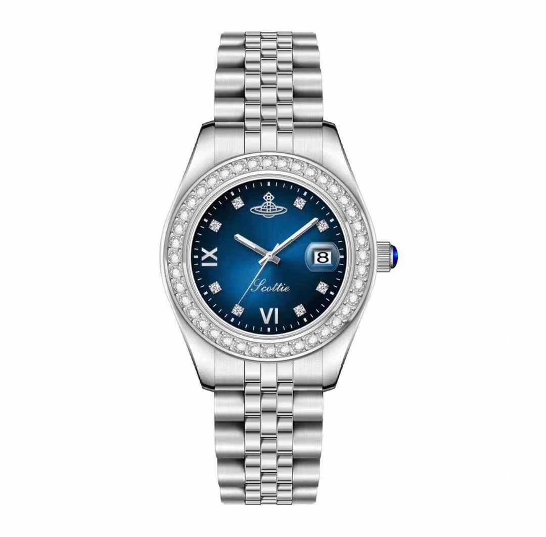 港口直发·土星同款【神秘蓝】·官方正版·轻奢女表