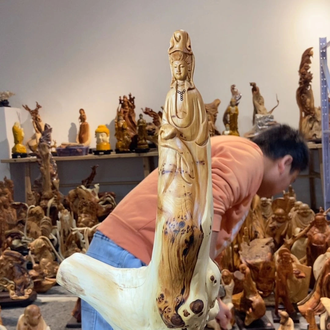 柏木（崖柏）太行崖柏根雕摆件