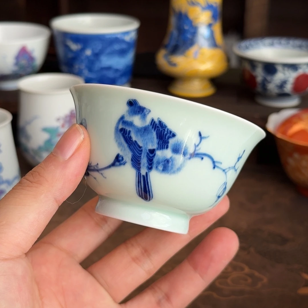 E***鞋纯手工手绘陶瓷茶具