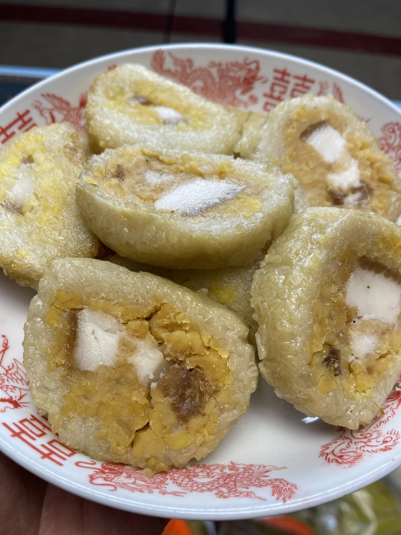 广西灵山大粽农家绿豆猪肉粽