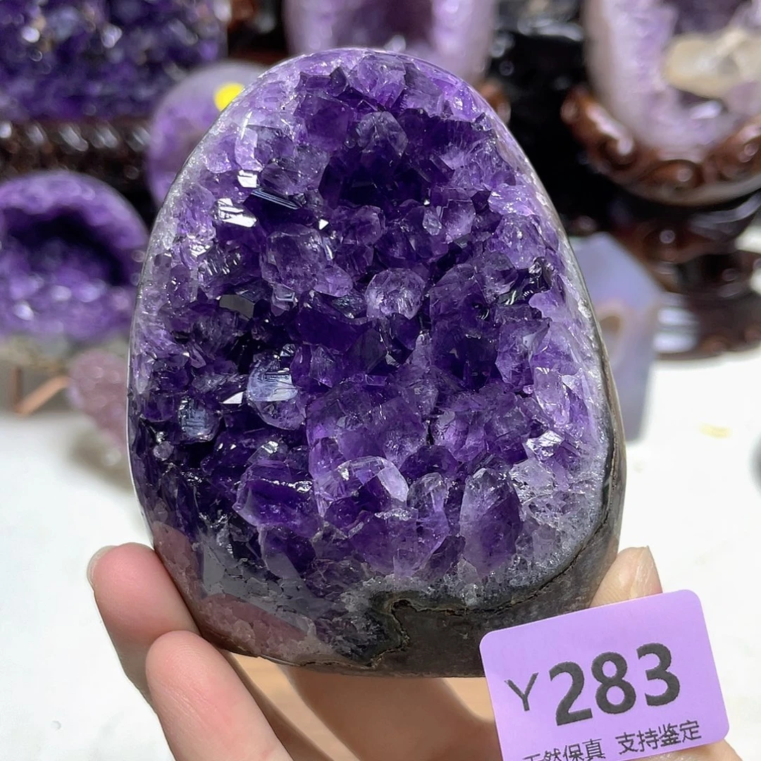 紫晶珠宝半成品未镶嵌