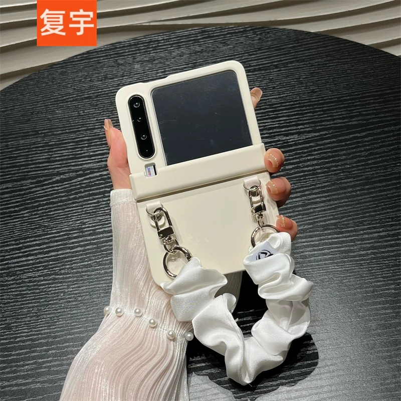适用华为purax手机壳新款pura x典藏版全包保护套丝巾手提腕带女