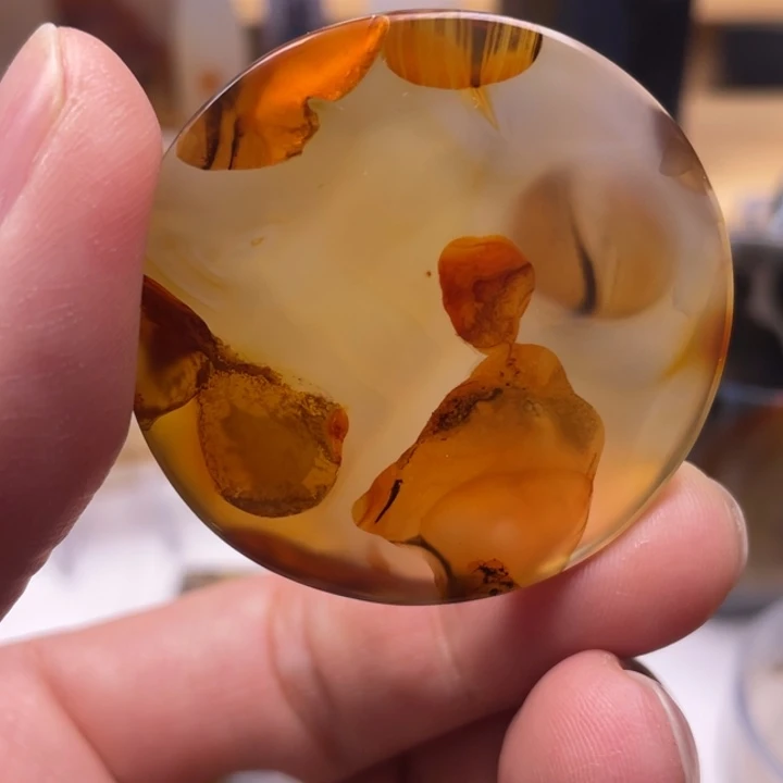 玛瑙/玉髓未镶嵌吊坠(不含链)