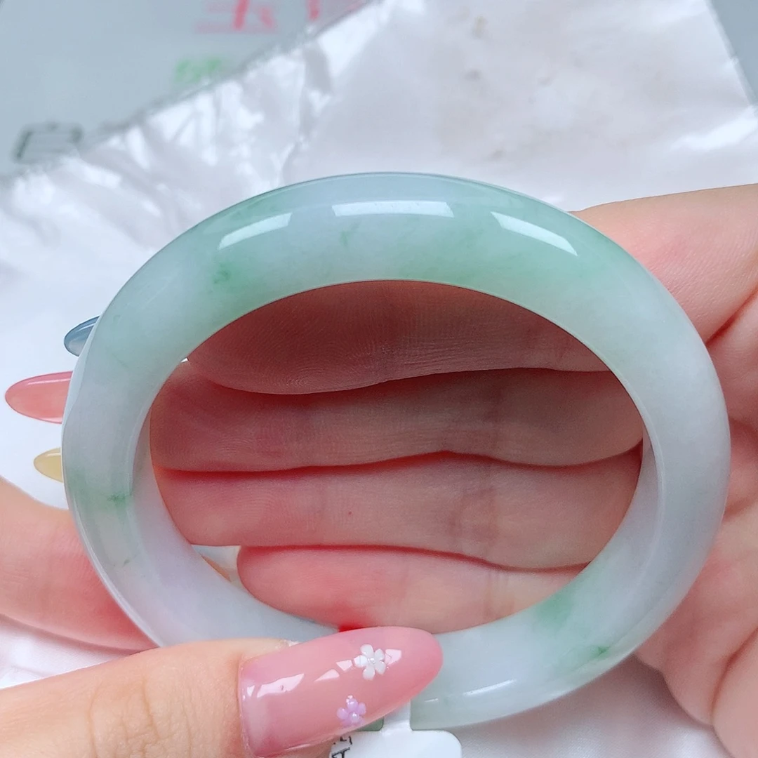 翡翠手镯未镶嵌55 55 55