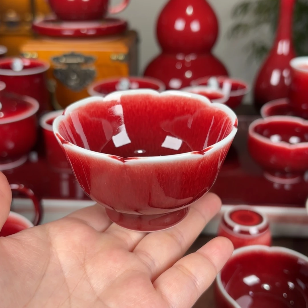杯子景德镇高温原矿釉