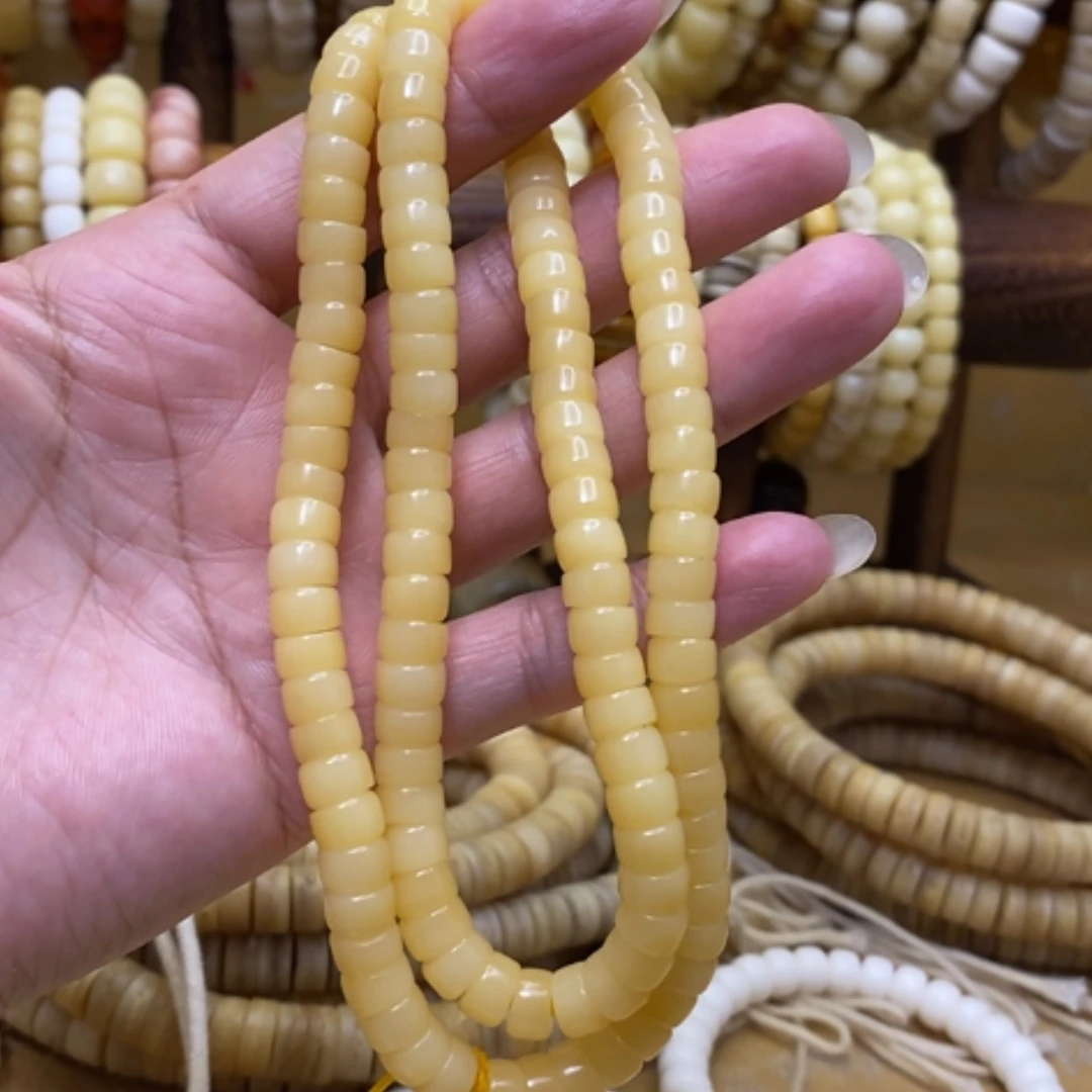 【闪购商品】驼骨手串/手链拉**登直径8左右斜切