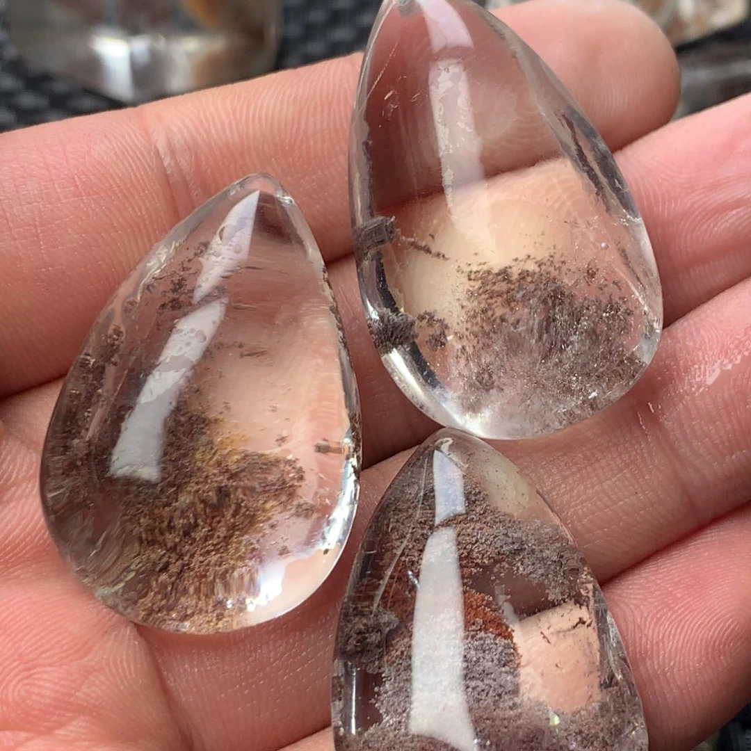 水晶颈饰未镶嵌?*天然水晶项链搭配