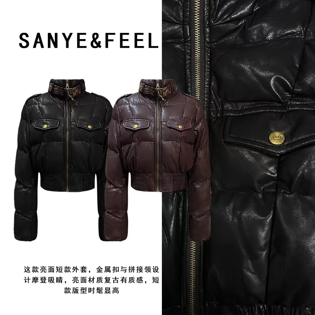 sanye&feel/妍三也【高街时髦】冬季时尚休闲加厚棉服543145YX