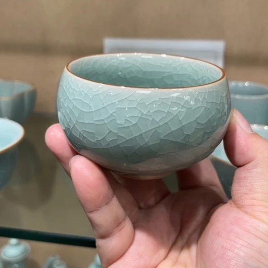 瓷片陶瓷茶具汝瓷茶具