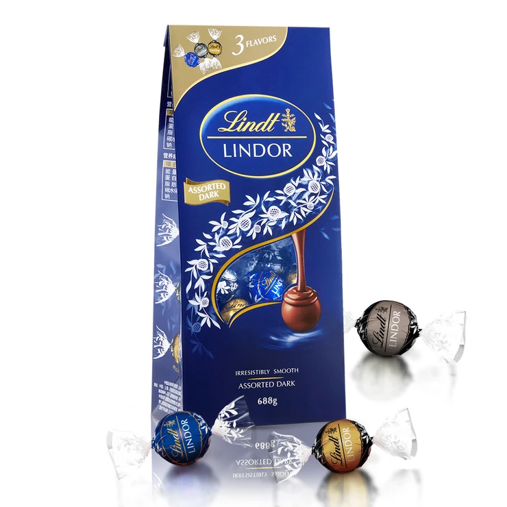 Costco瑞士莲 软心精选 巧克力分享装688g巧克力零食